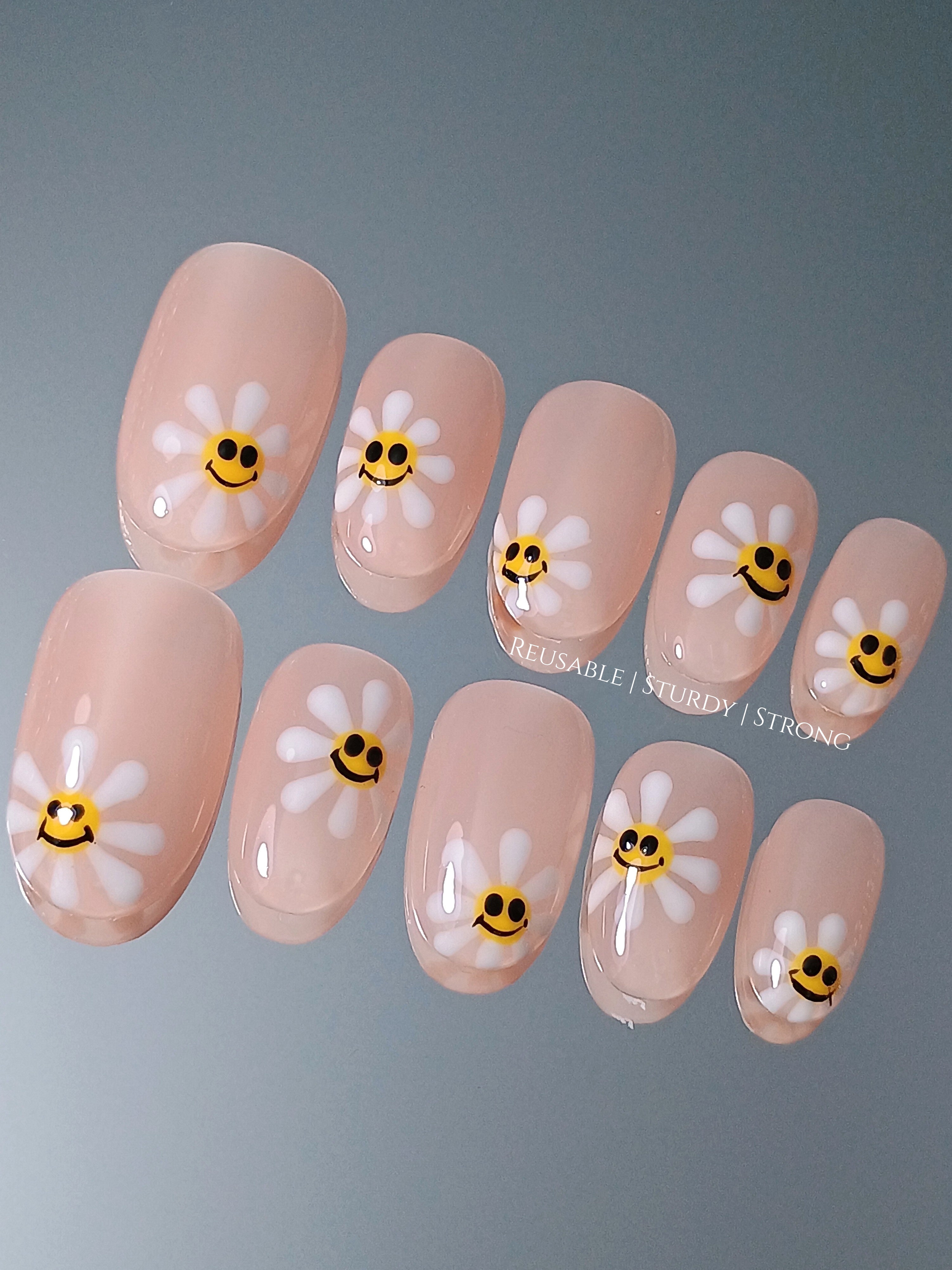 Cute Smiley Sunflower Chic