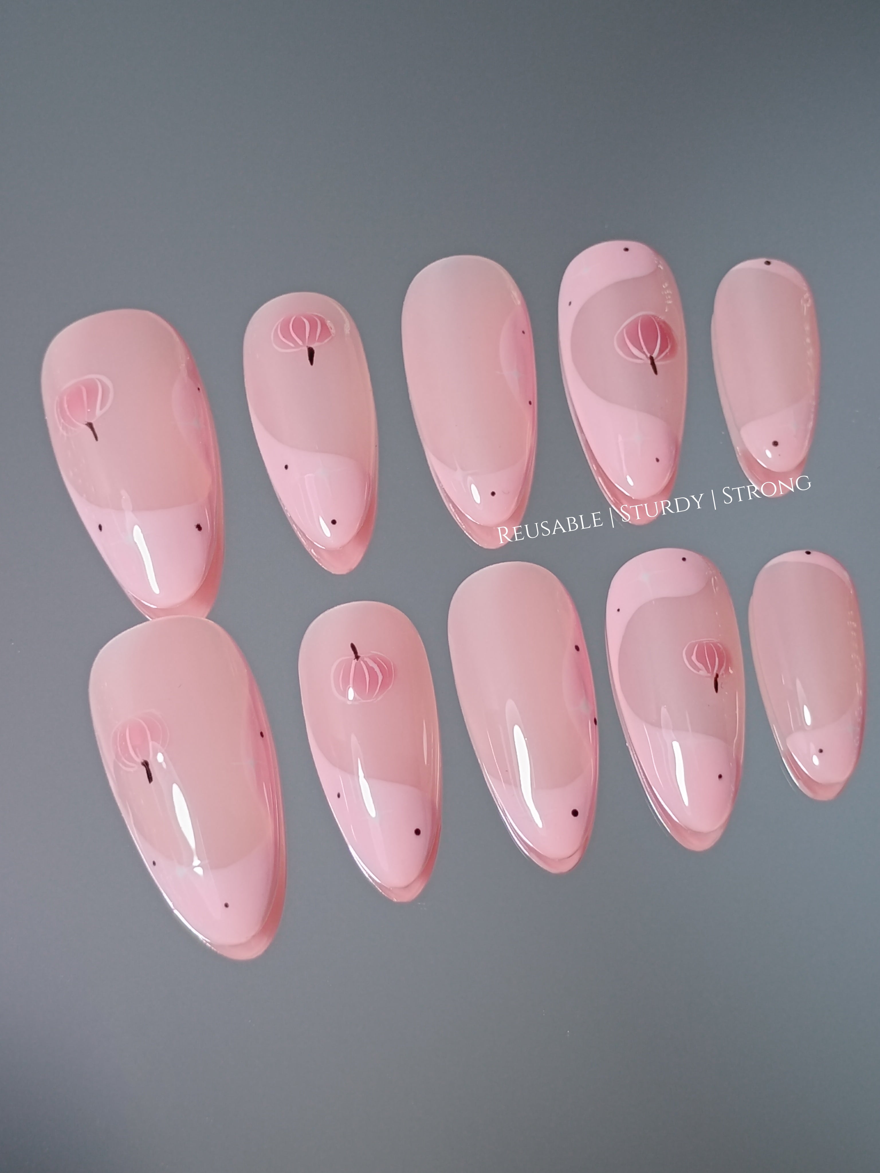 Handmade Pink Pumpkin