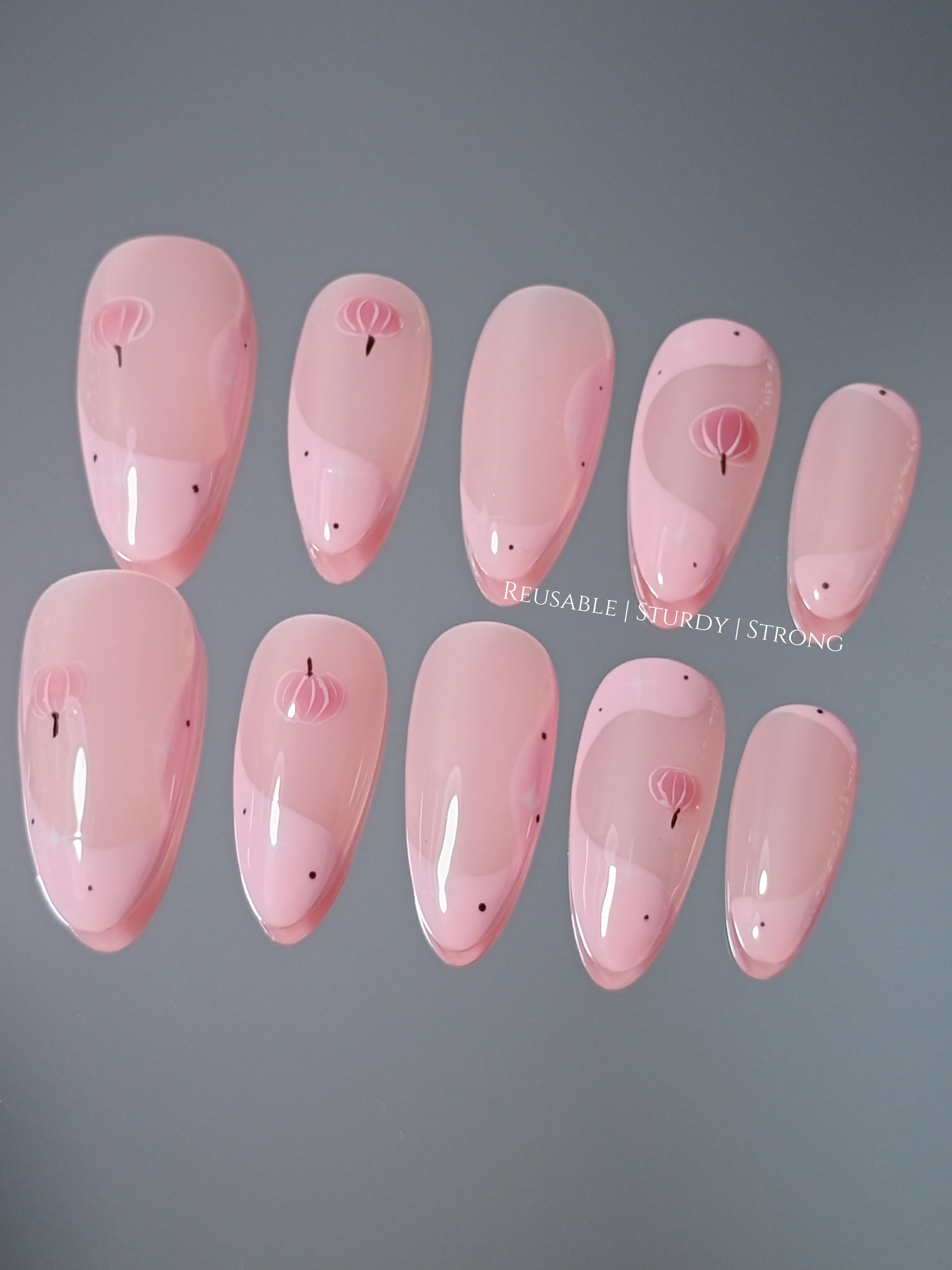 Handmade Pink Pumpkin