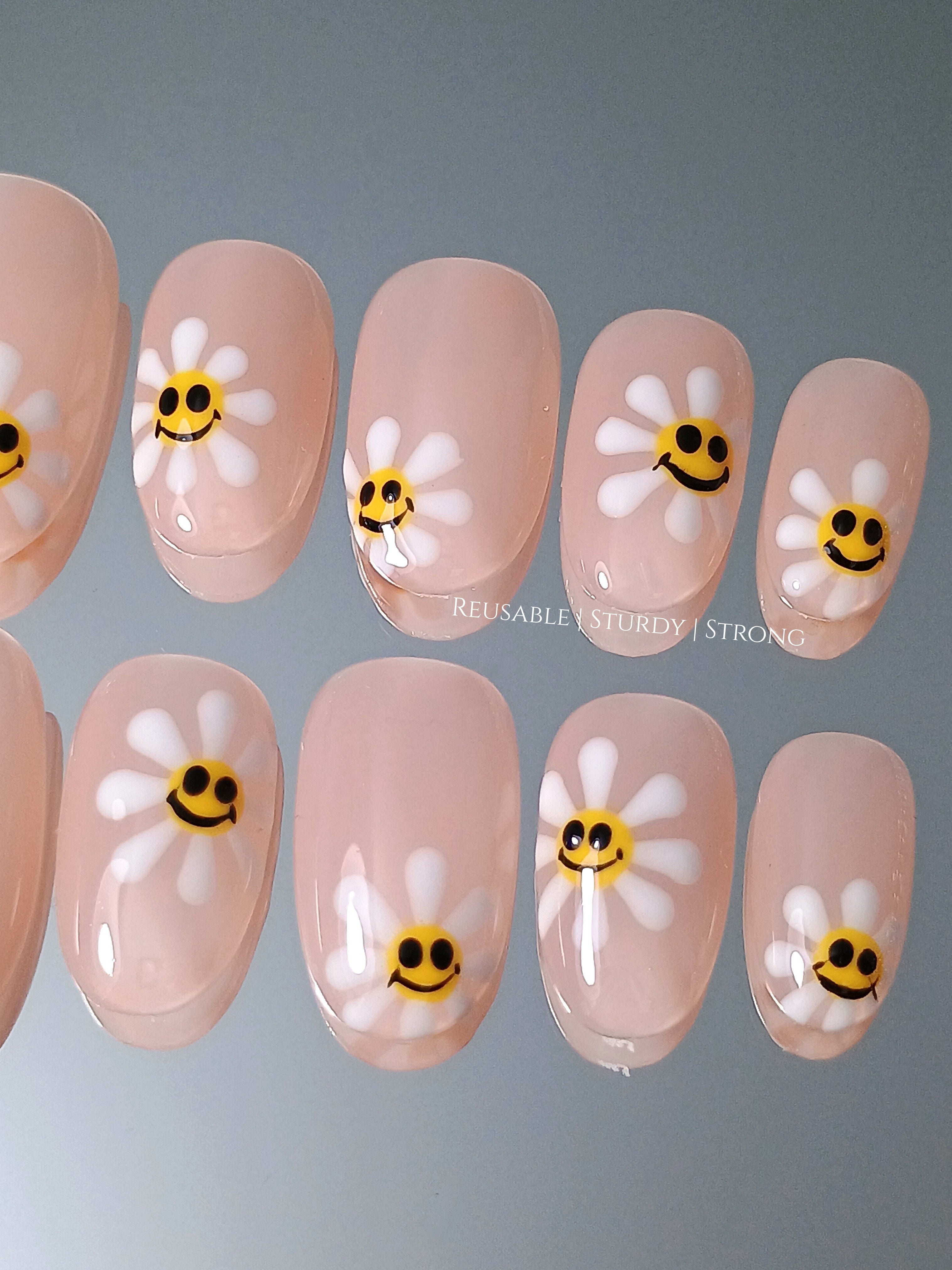 Cute Smiley Sunflower Chic