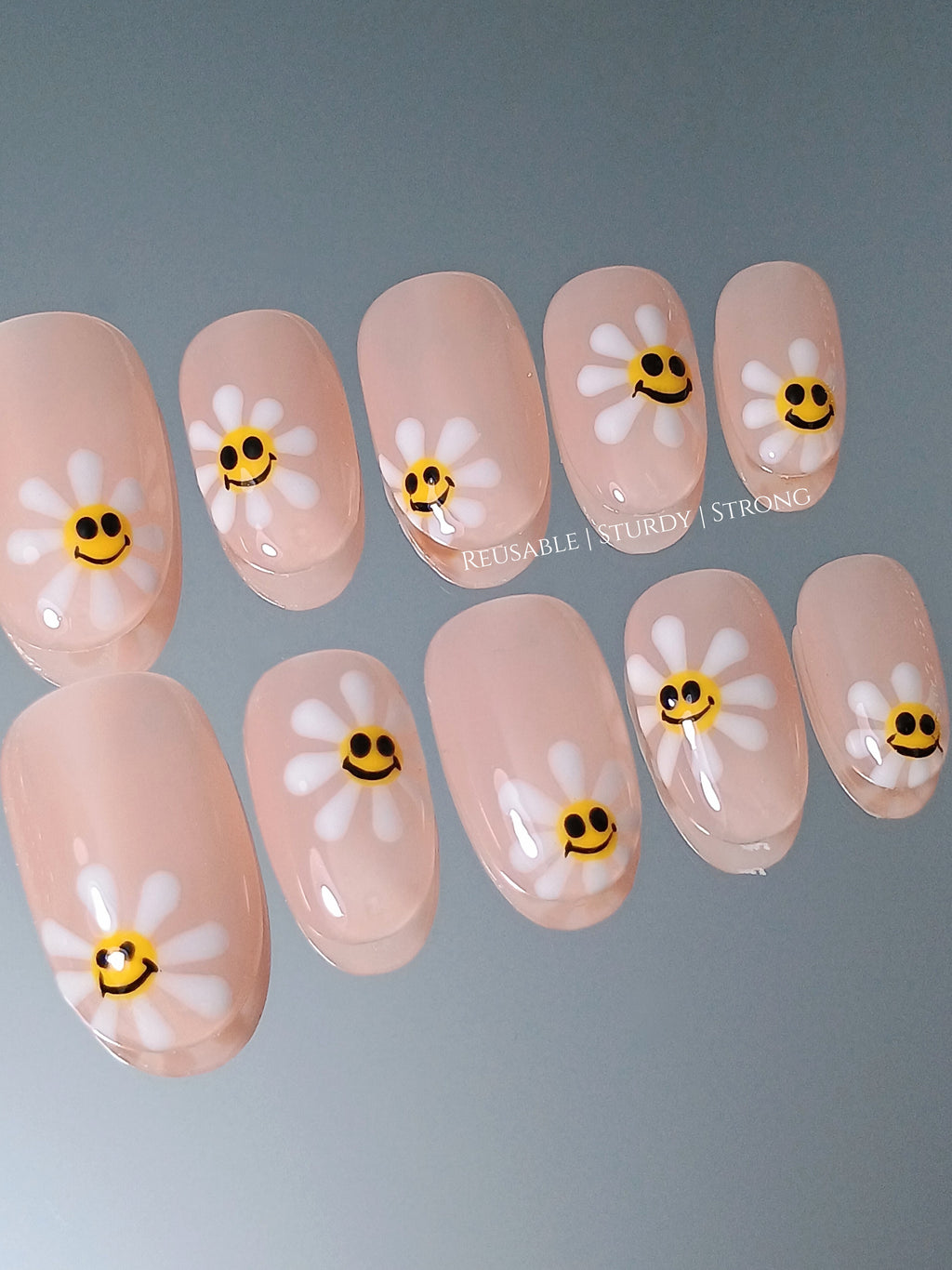 Cute Smiley Sunflower Chic