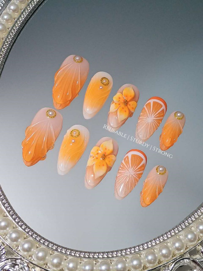 Sunkissed Orchid Flower Luxe