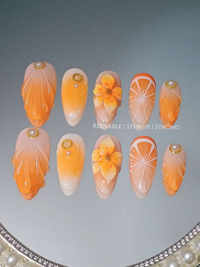 Sunkissed Orchid Flower Luxe