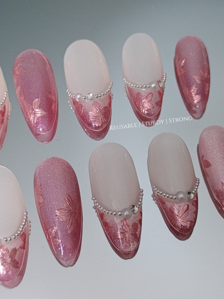 Sweet Whisper Rose Gold Flowers