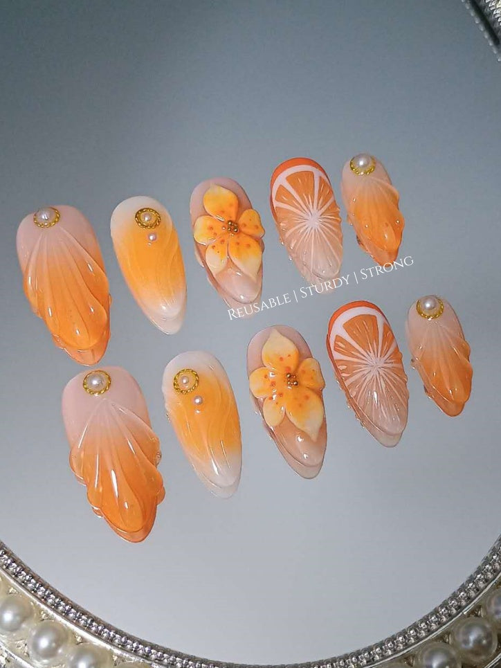 Sunkissed Orchid Flower Luxe