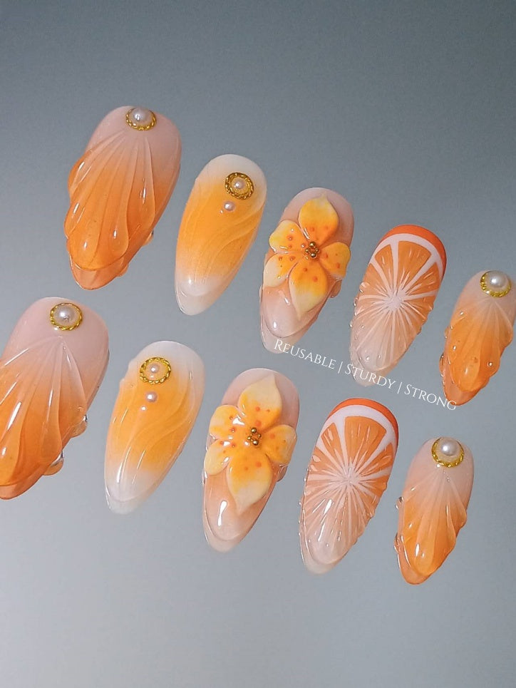 Sunkissed Orchid Flower Luxe