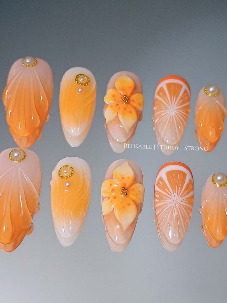 Sunkissed Orchid Flower Luxe