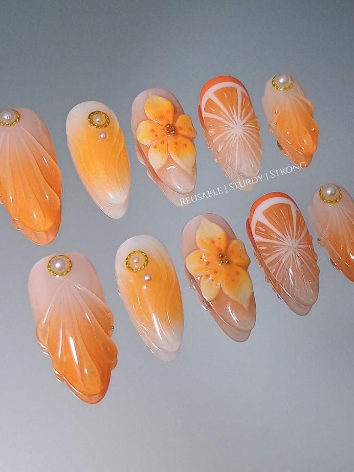 Sunkissed Orchid Flower Luxe