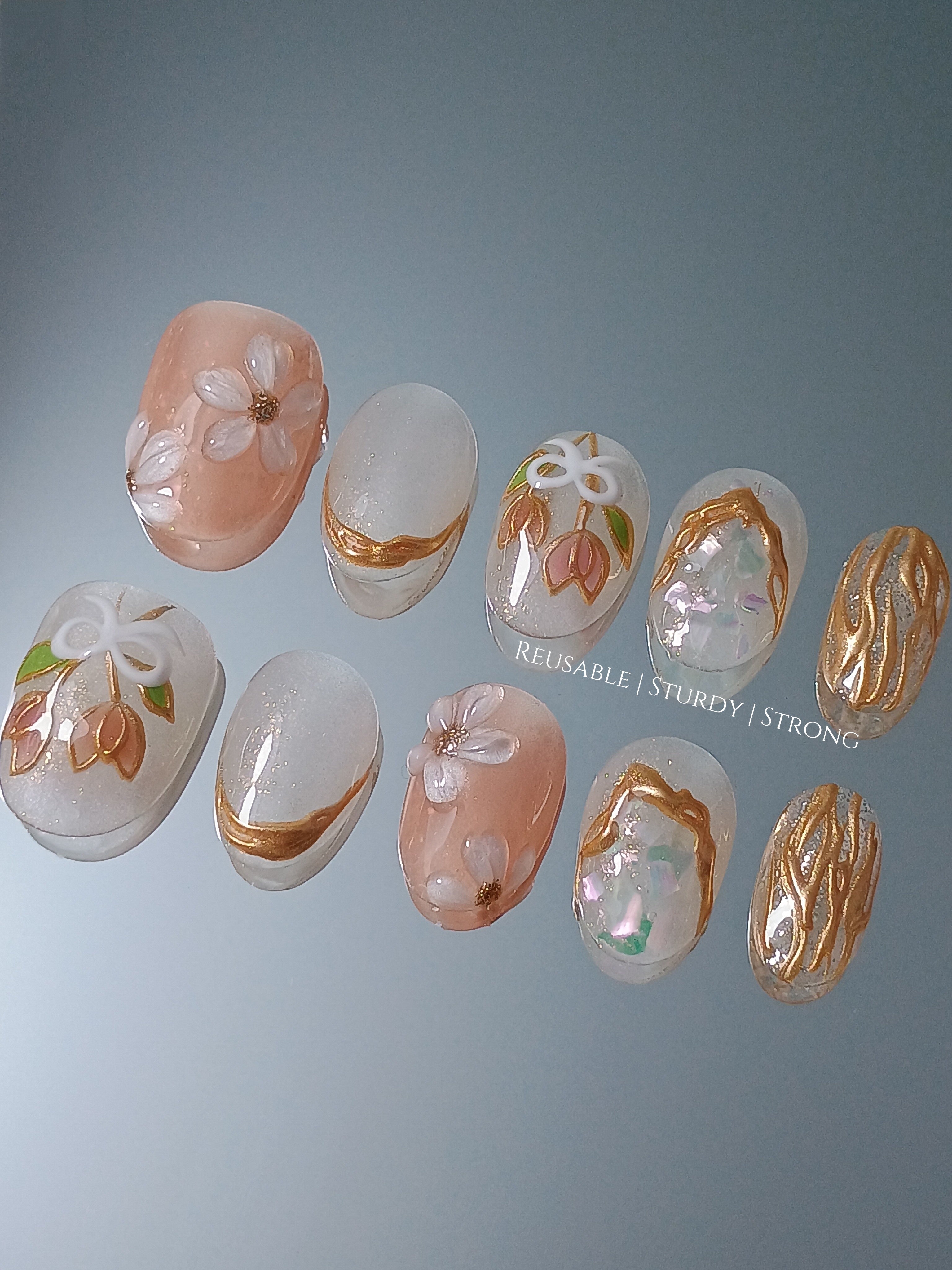 Minimal Opulent Gold Chrome Tulips