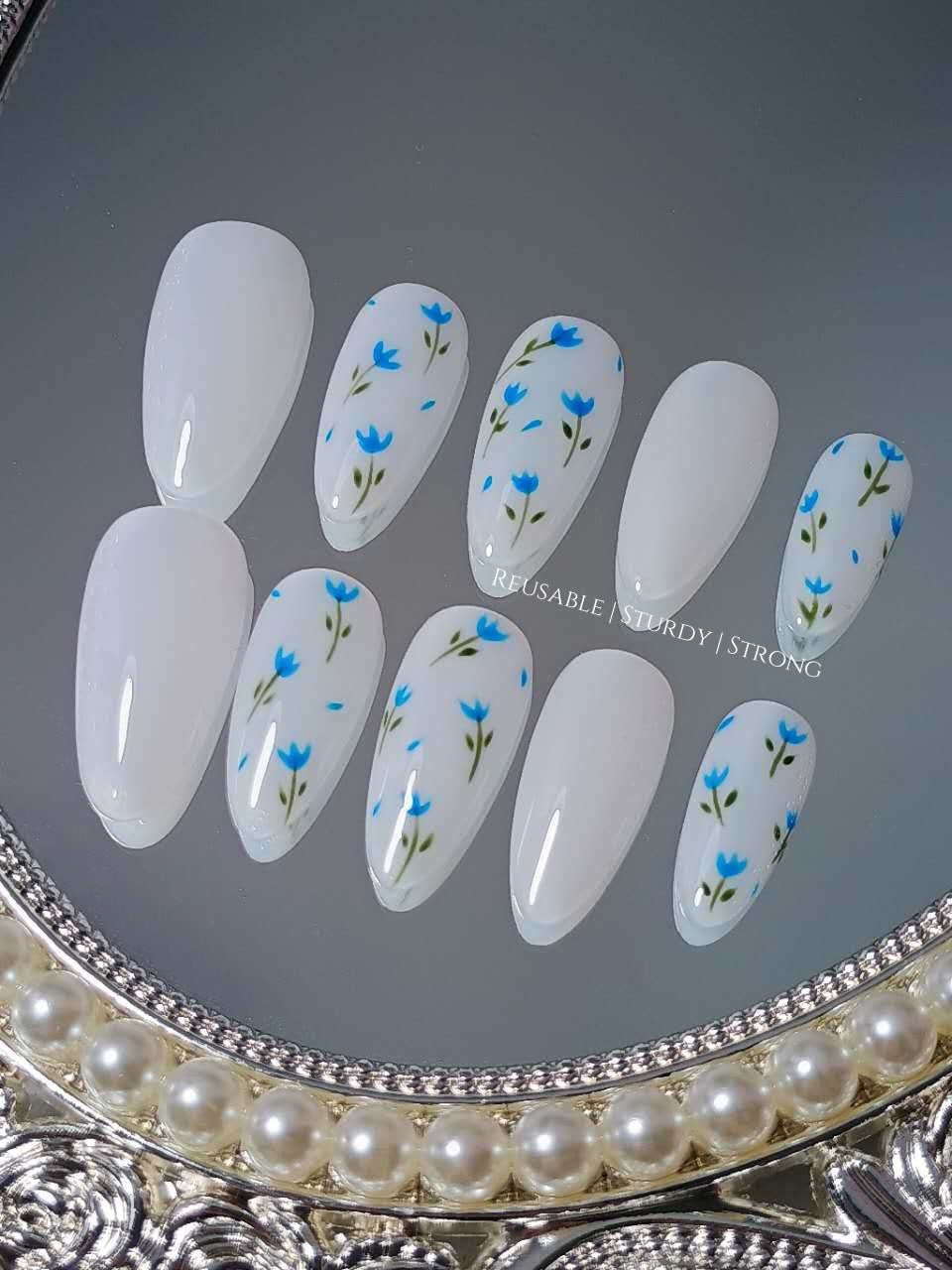 Little Blue Tulip Garden