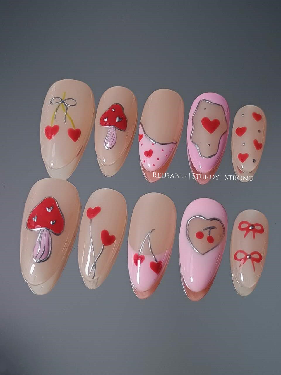 Cute Mushroom Cupcake | Custom Handmade