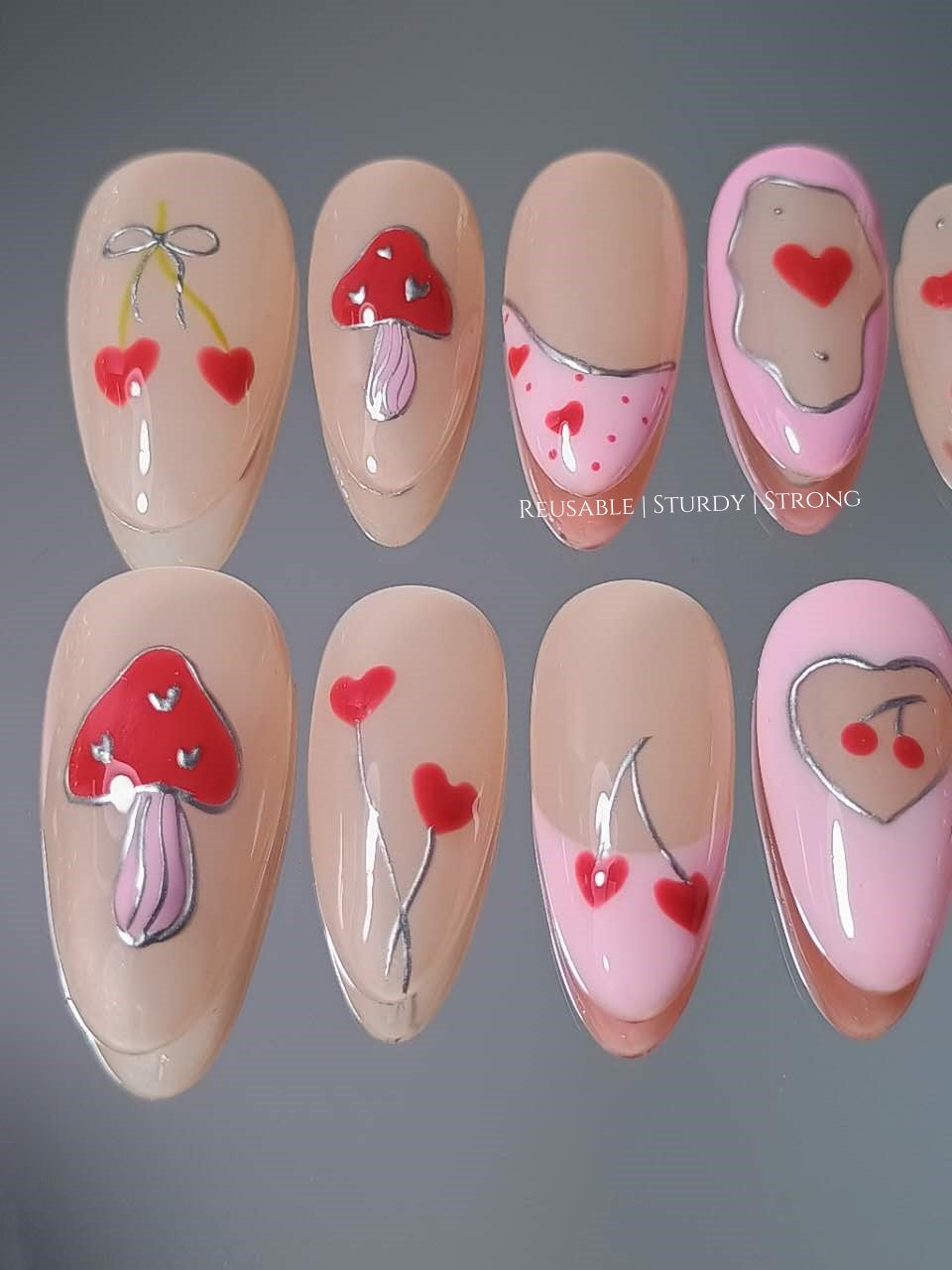 Cute Mushroom Cupcake | Custom Handmade