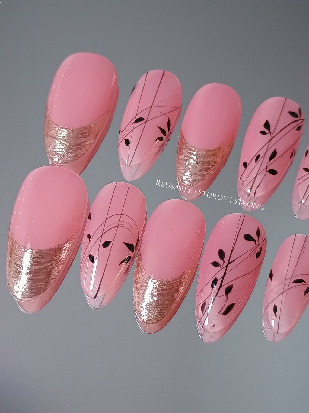 Elegant French Tips, Summer Style