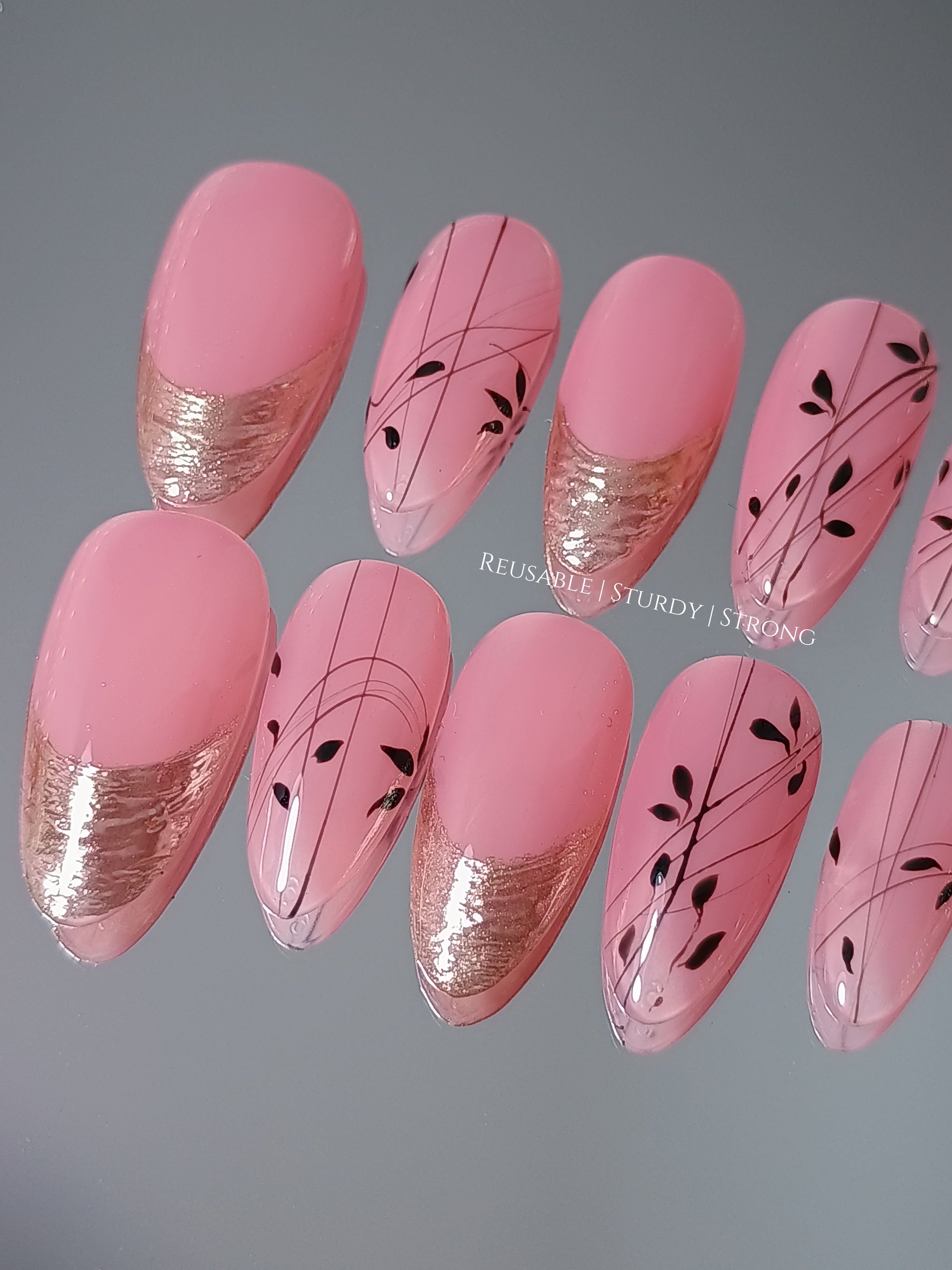 Elegant French Tips, Summer Style