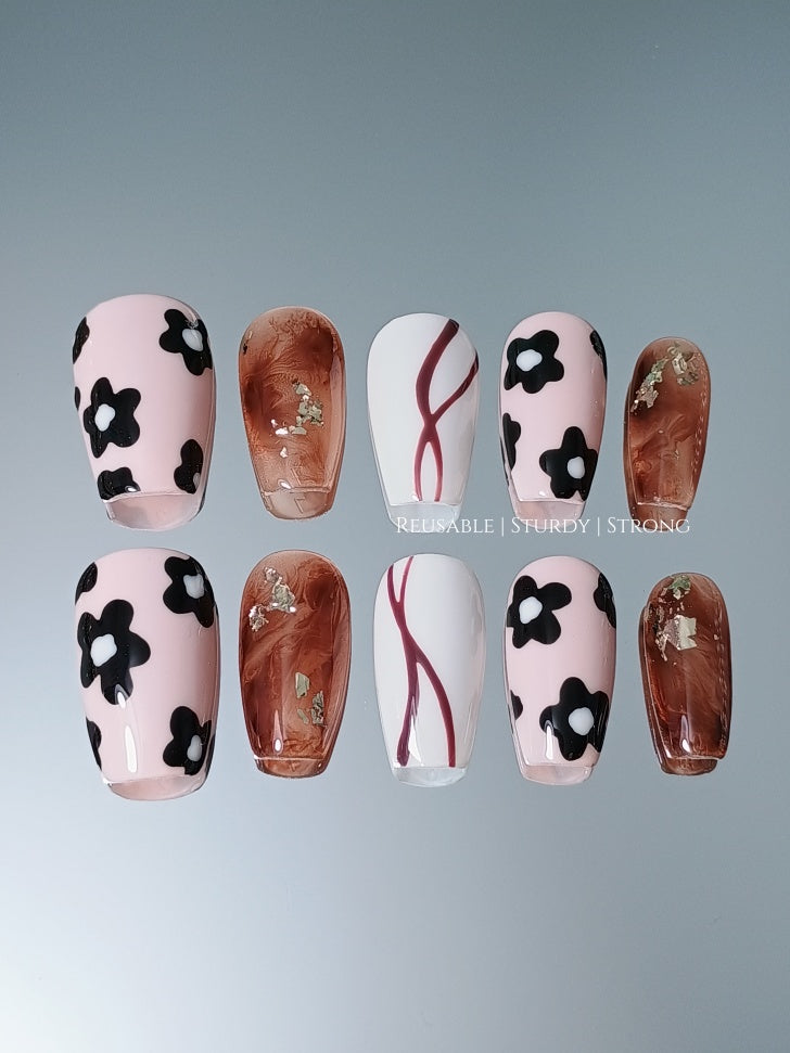 Amber Marble and Daisy