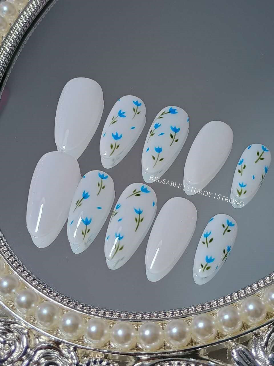 Little Blue Tulip Garden