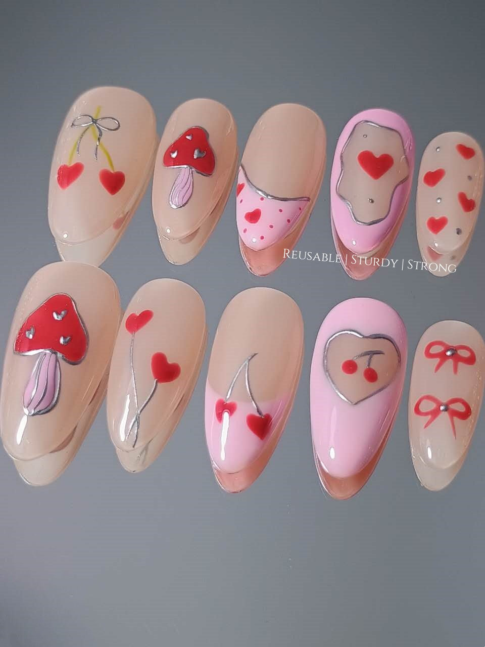 Cute Mushroom Cupcake | Custom Handmade