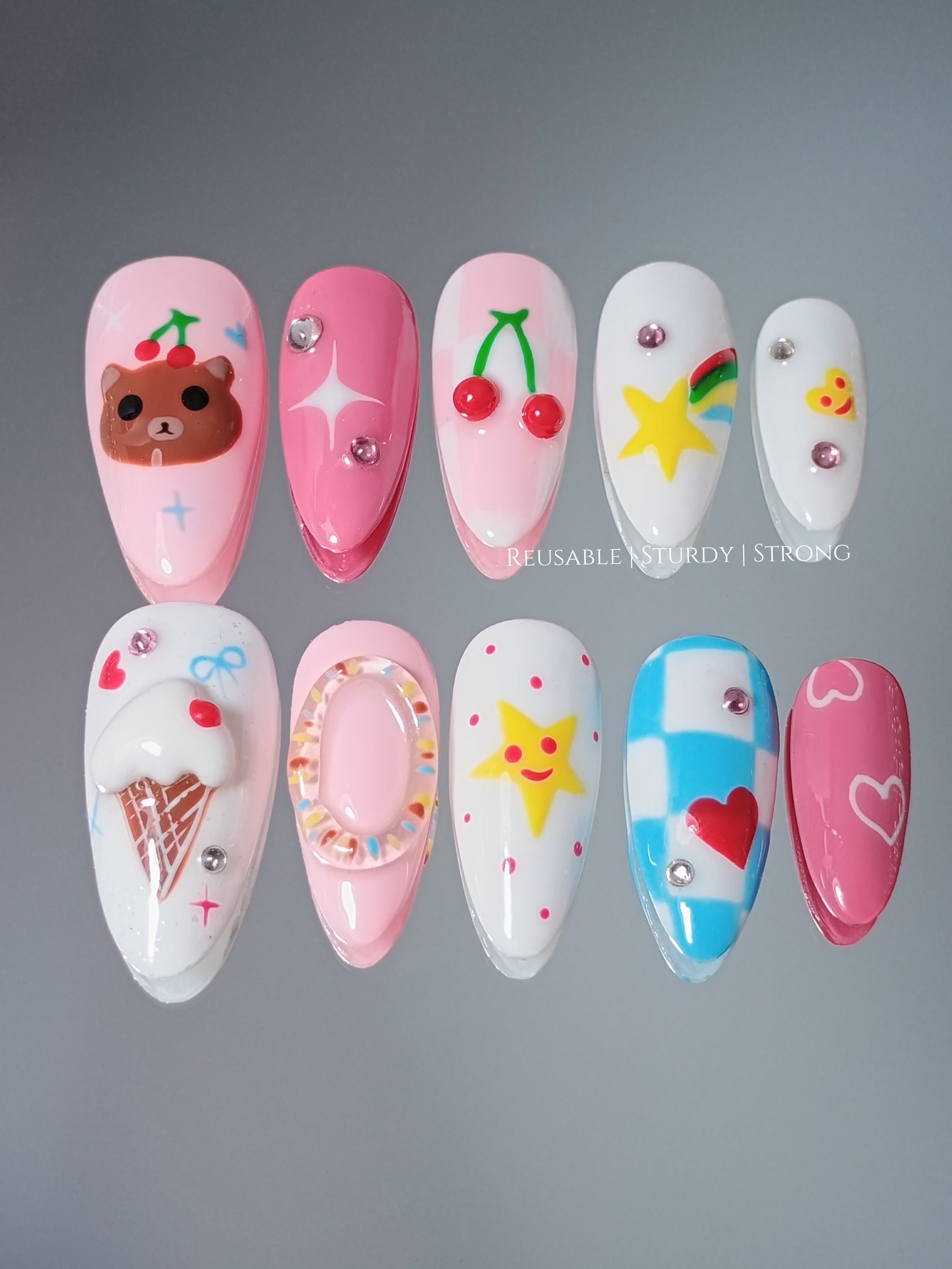 Kawaii Bear Ice Cream