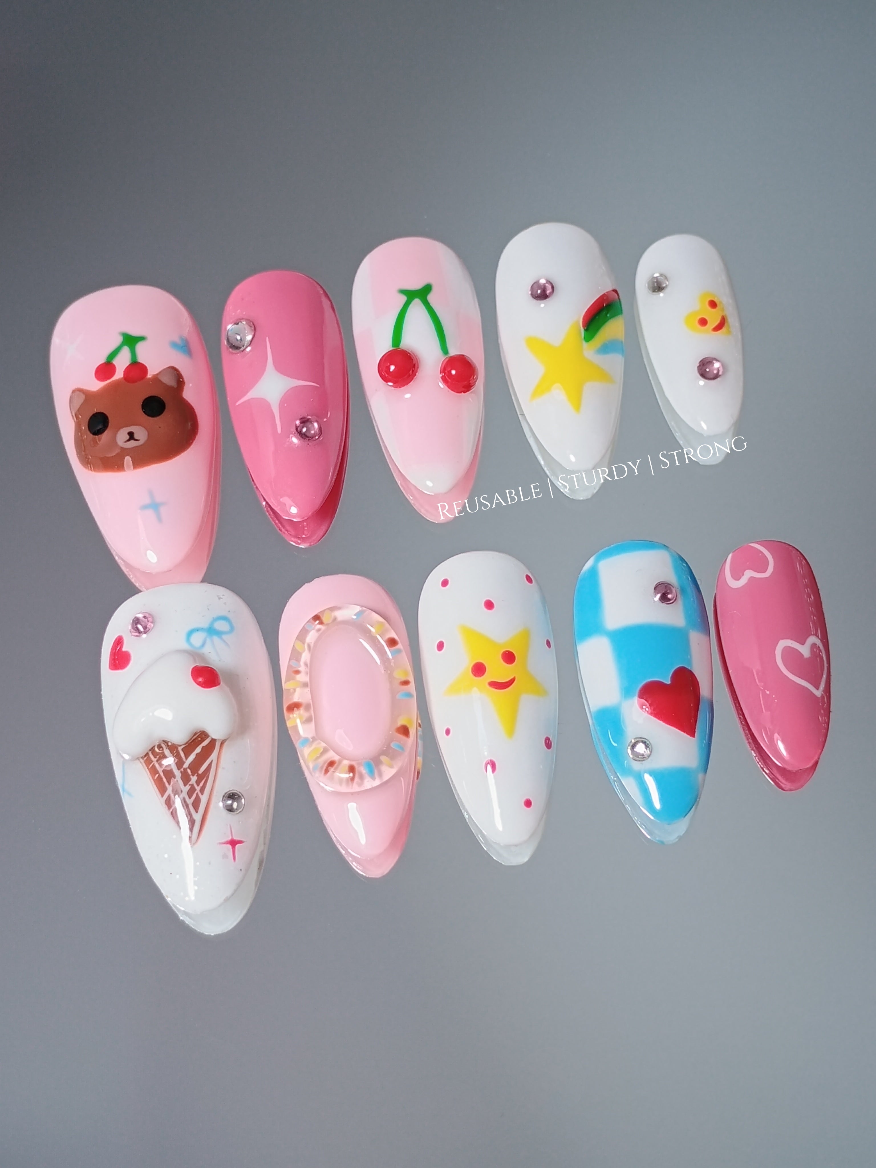 Kawaii Bear Ice Cream