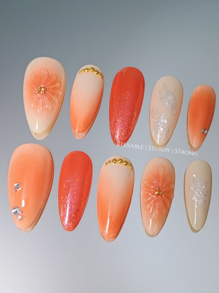 Green Jade Golden Butterfly