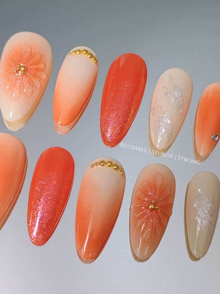 Green Jade Golden Butterfly