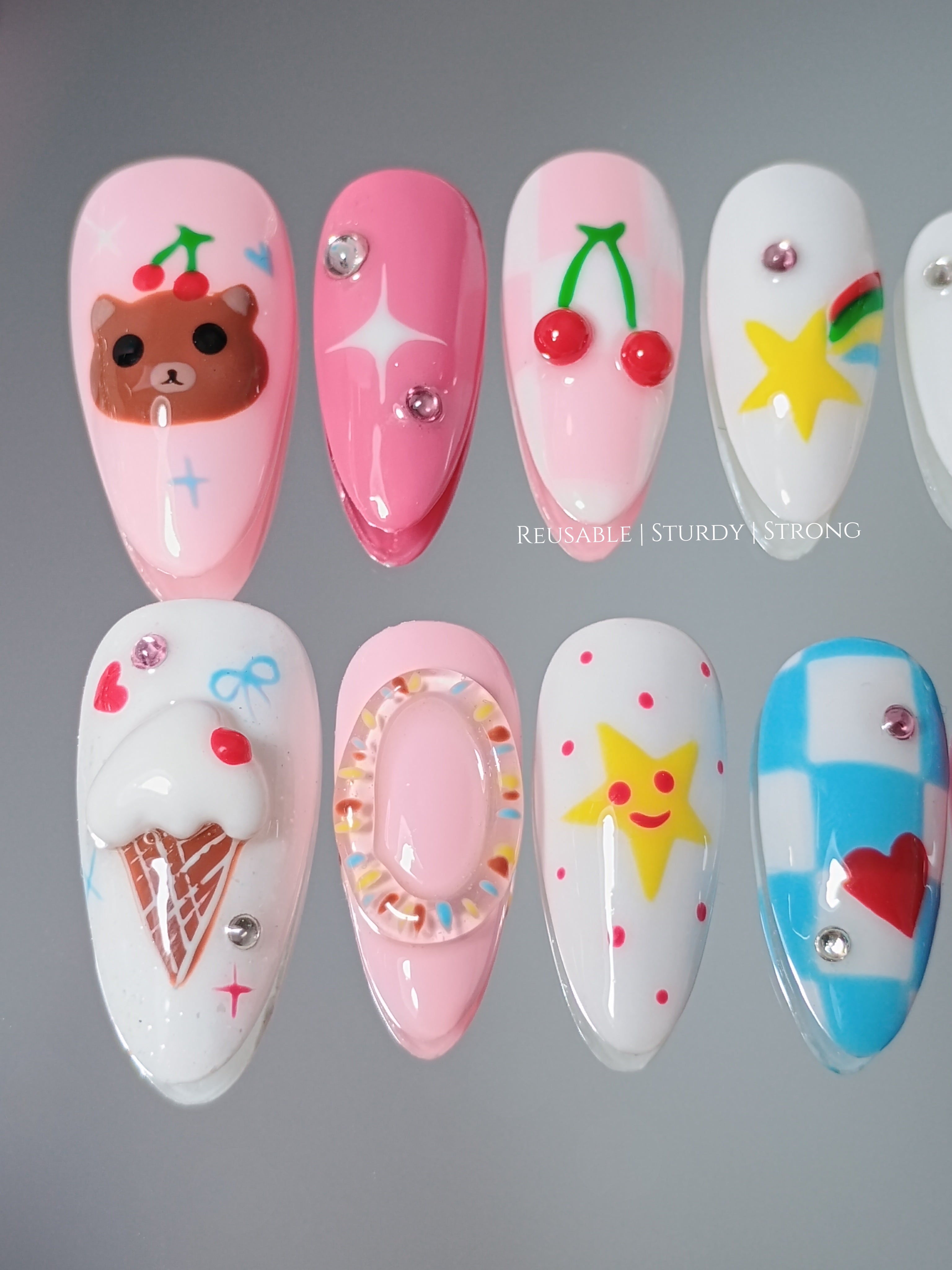 Kawaii Bear Ice Cream