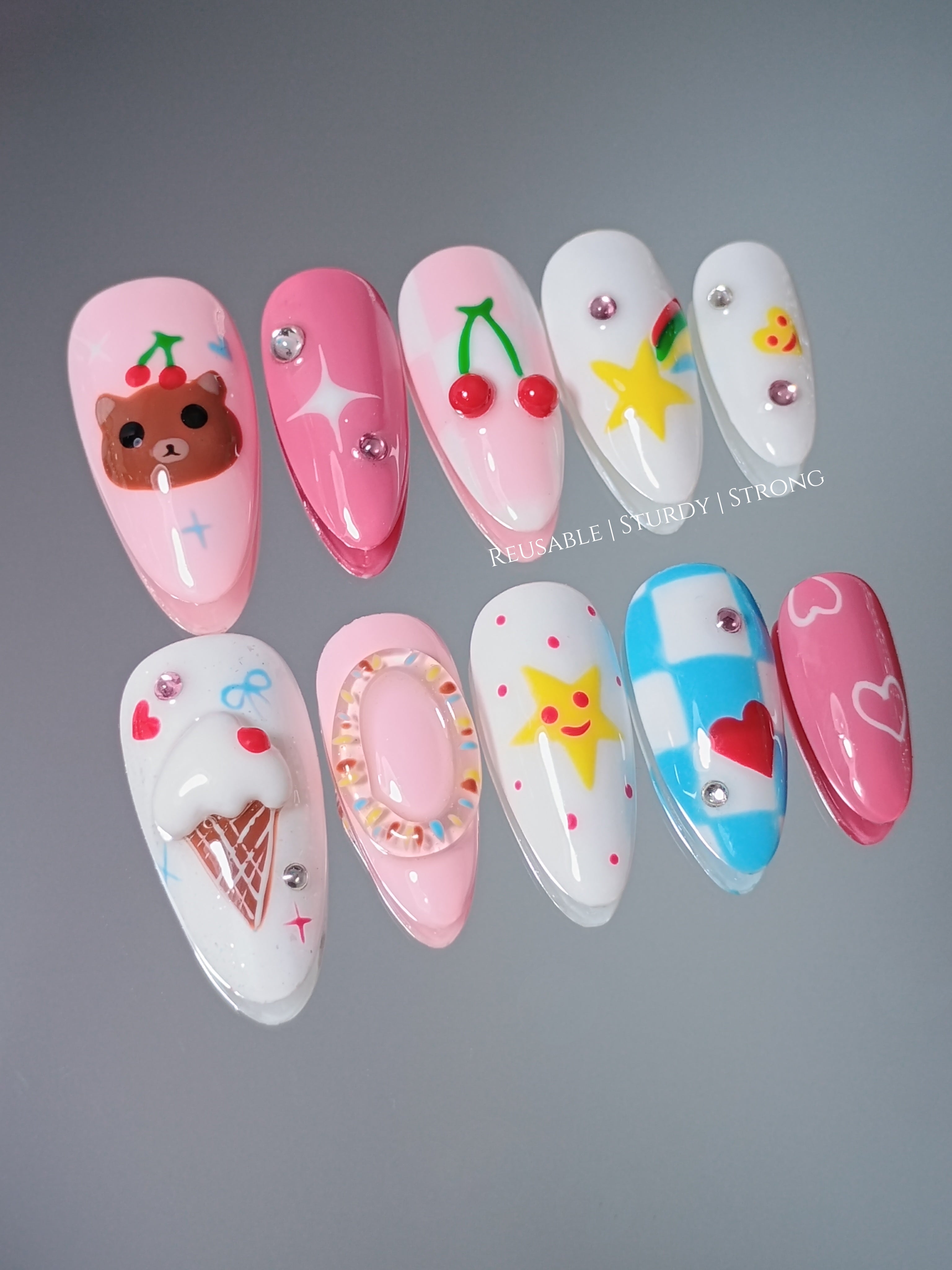 Kawaii Bear Ice Cream