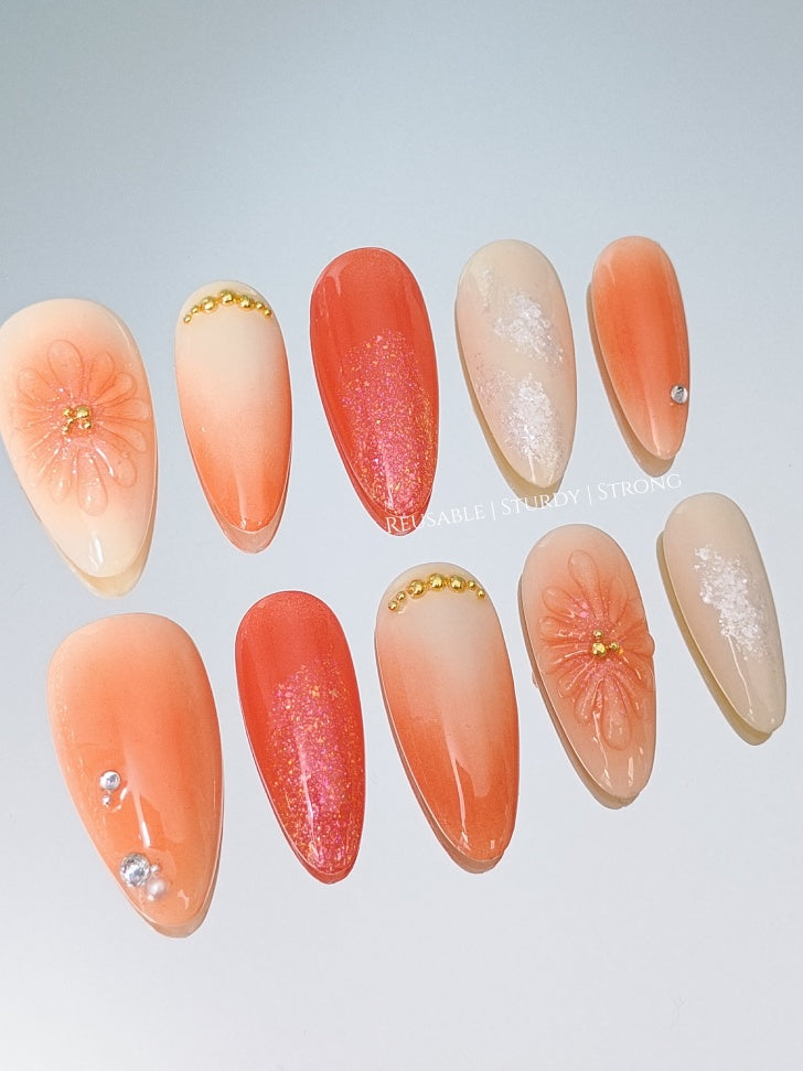 Green Jade Golden Butterfly