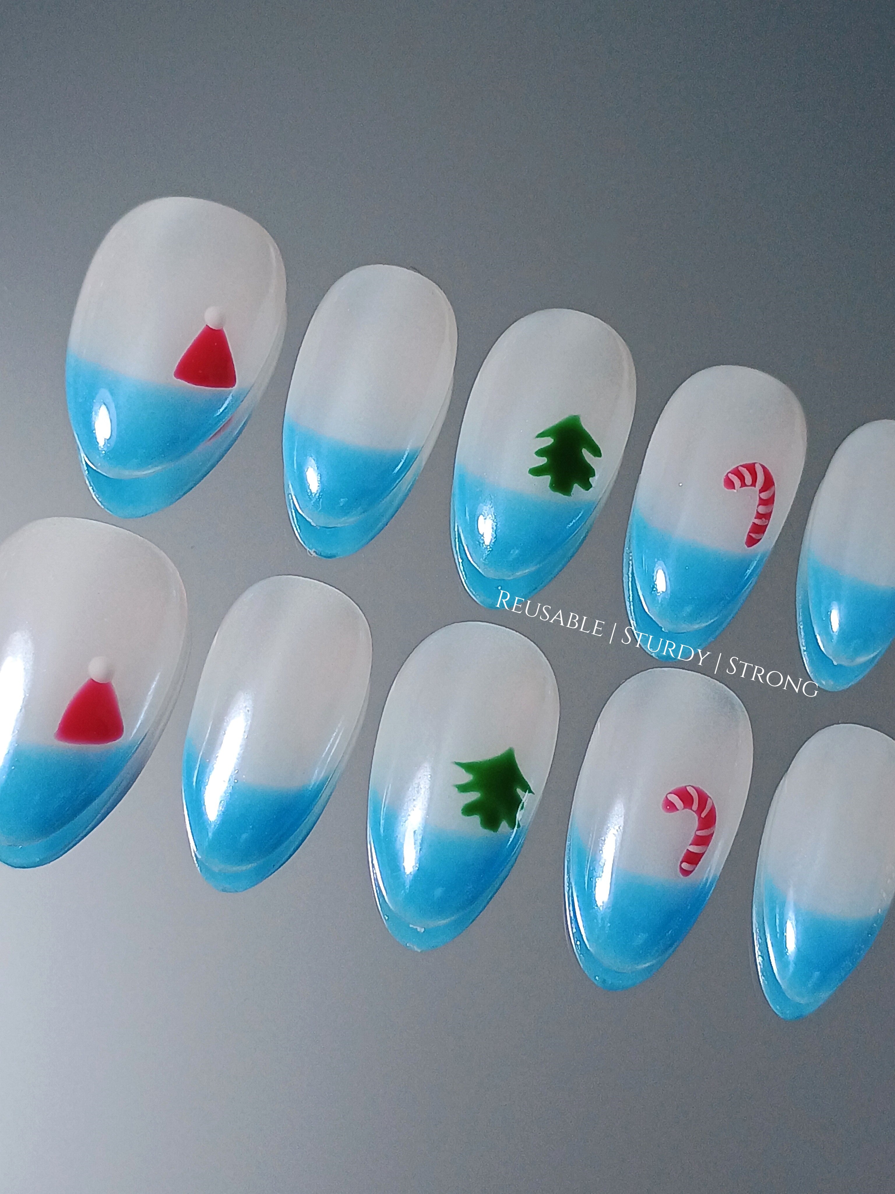 Icy Blue Christmas Frost