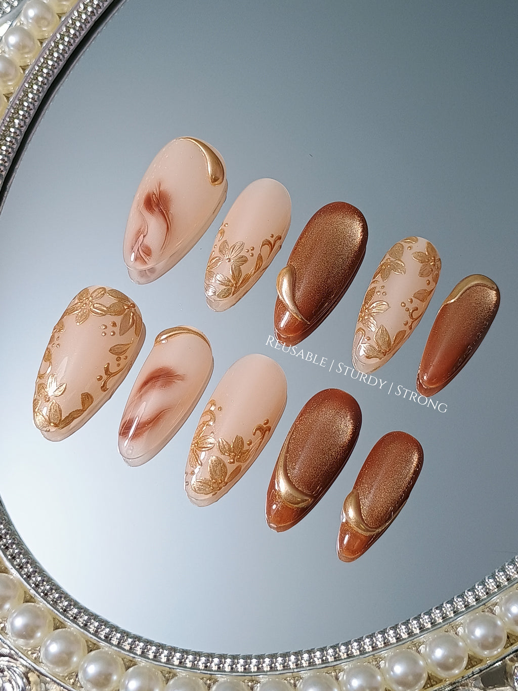 Artificial caramel antique garden