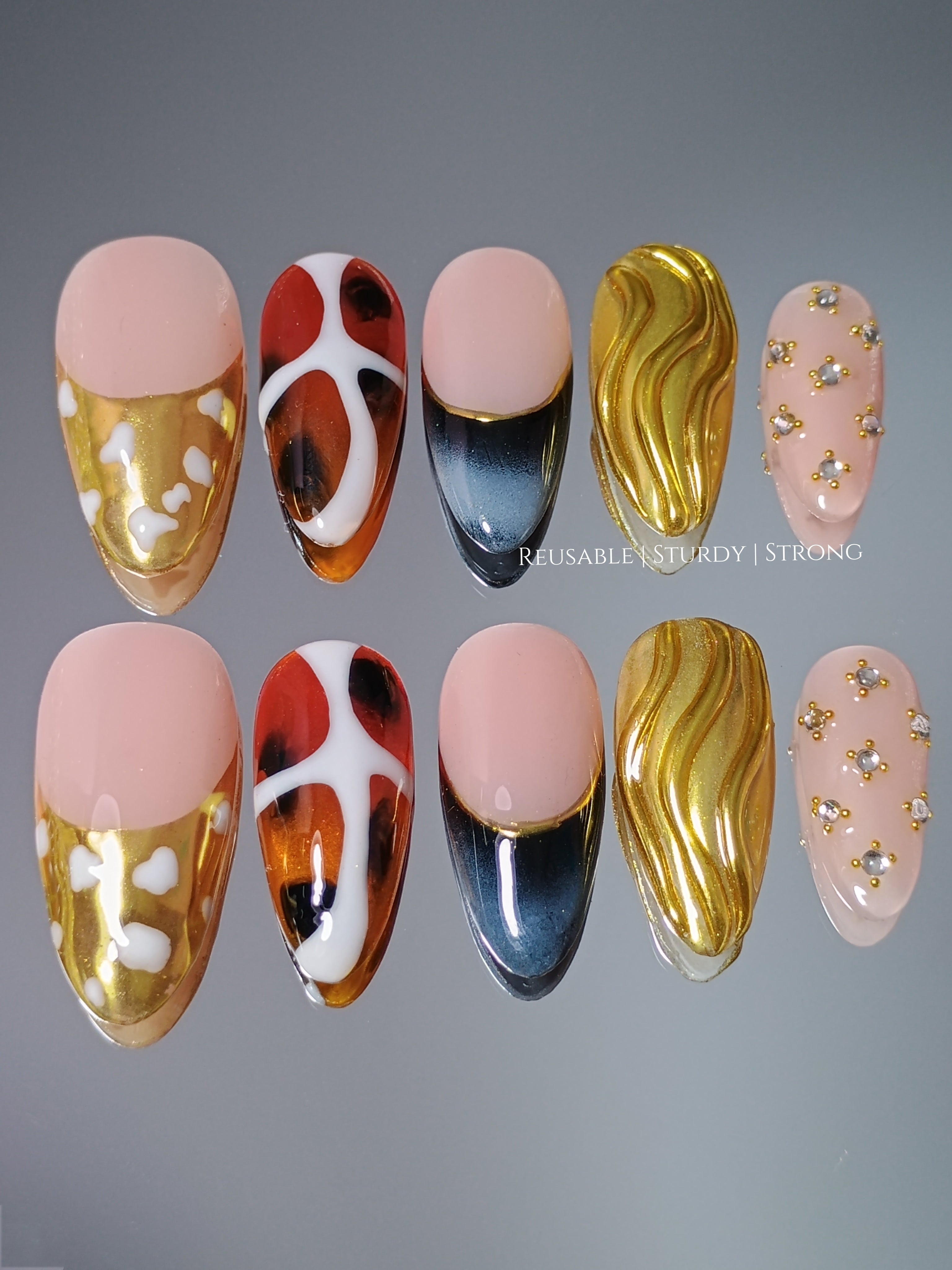 Exotic Luxe Press On Nails