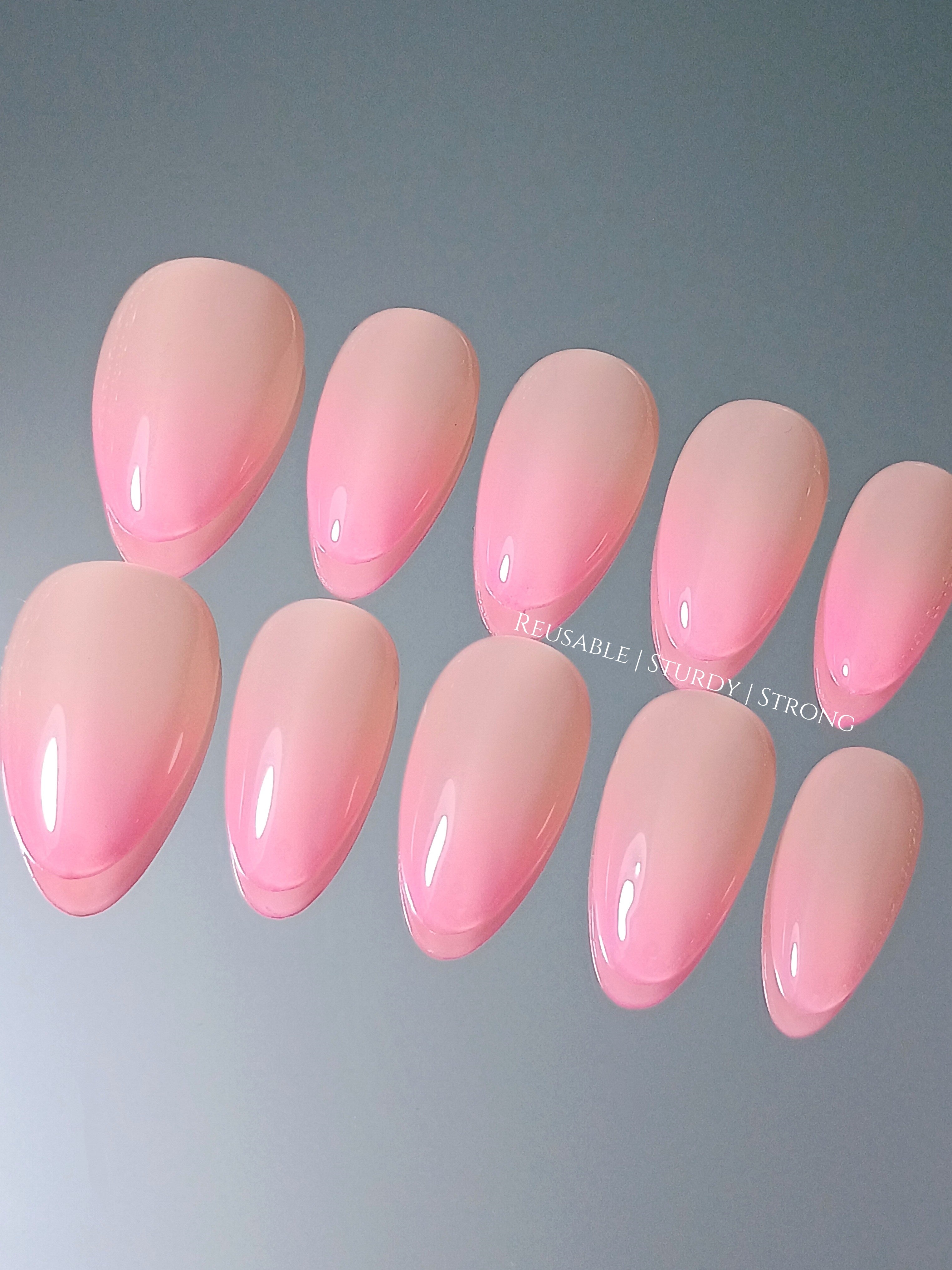 Clean Pastel Pink Fade