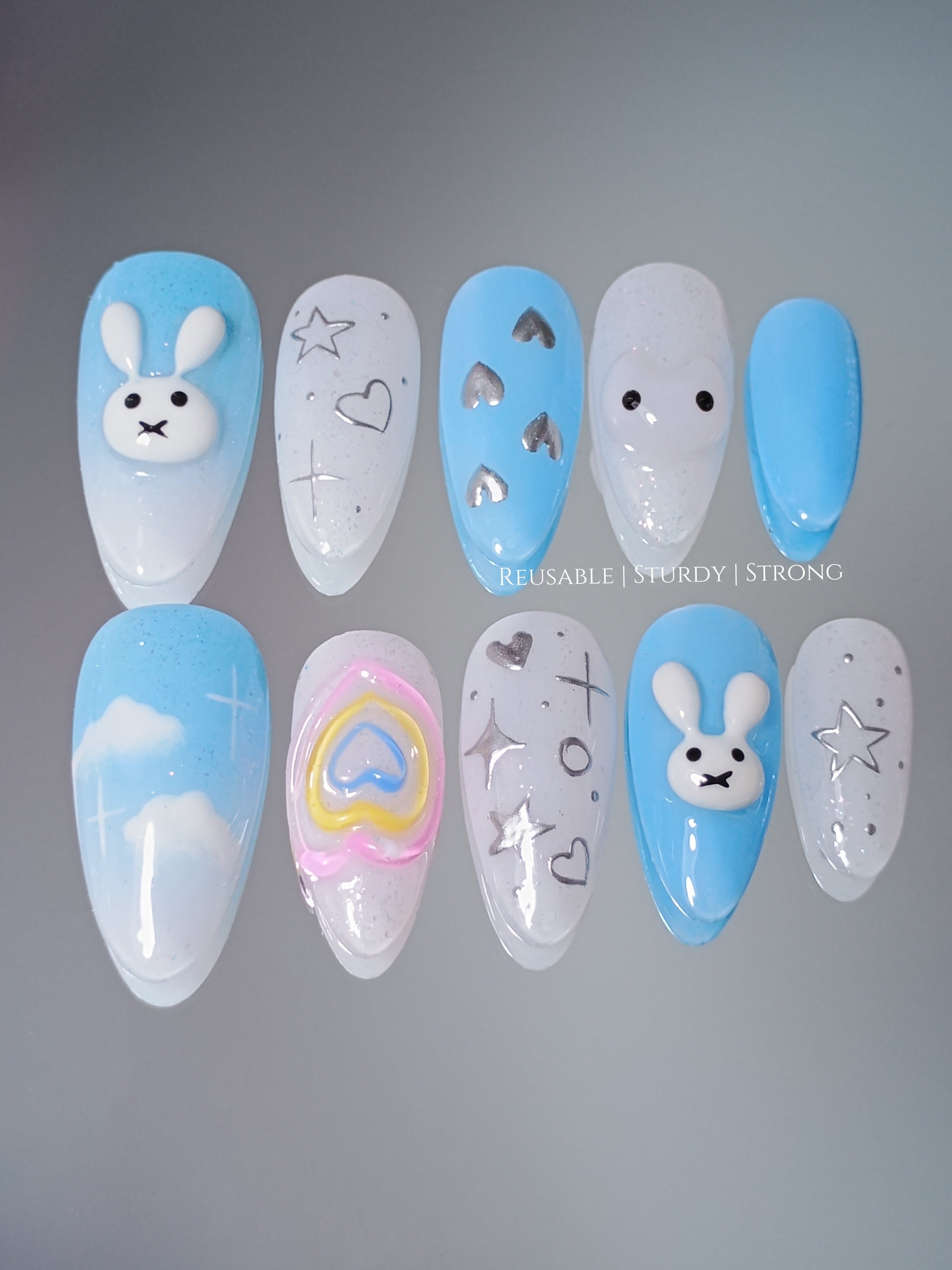 Dreamy Cloud Bunnies