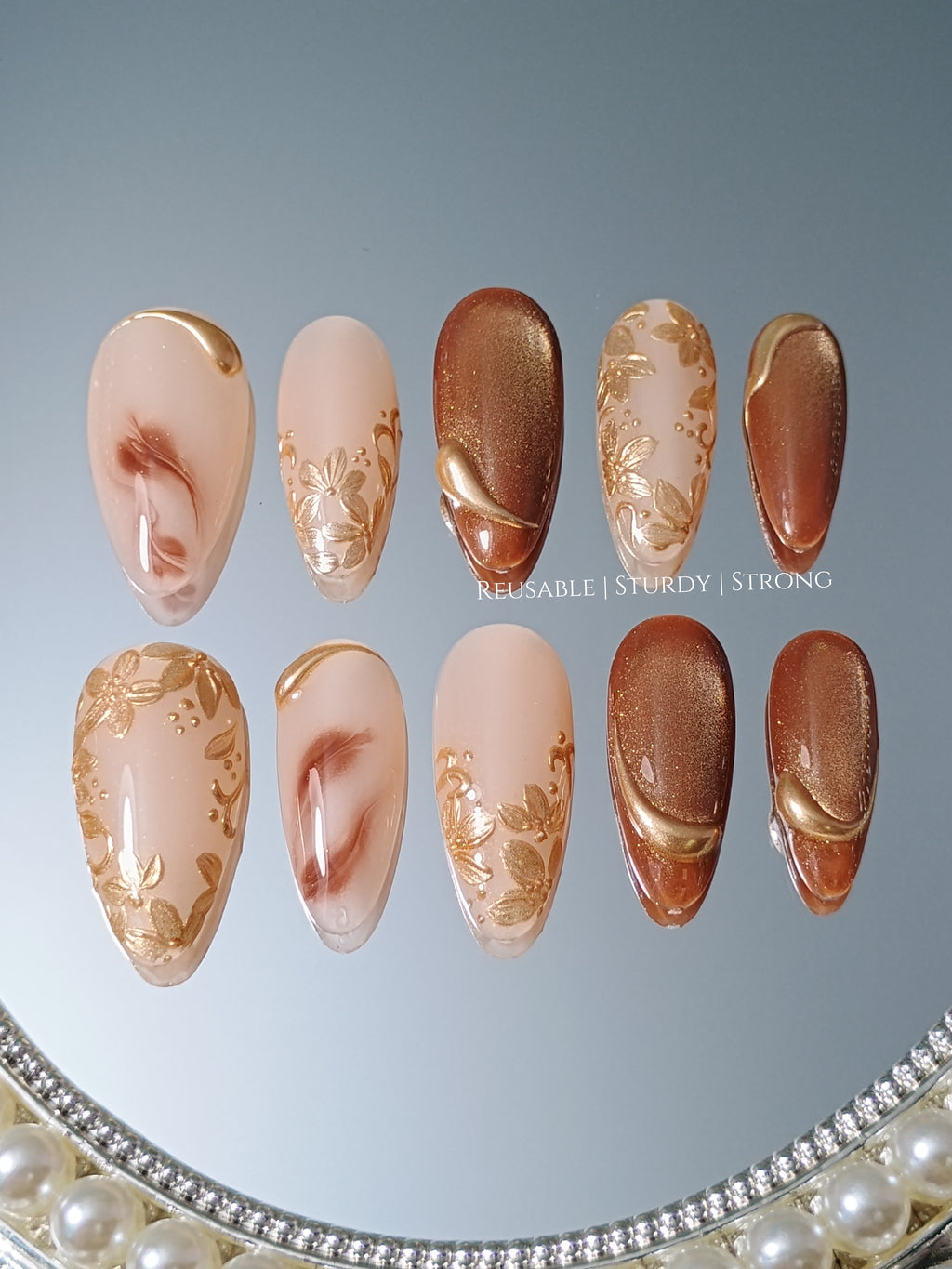 Artificial caramel antique garden