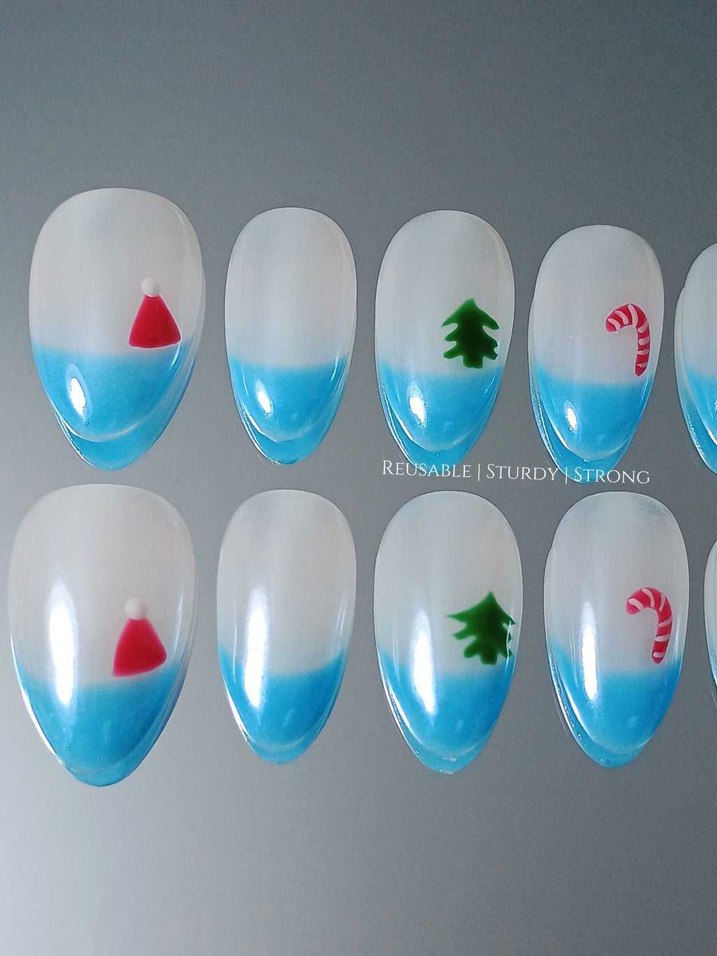 Icy Blue Christmas Frost