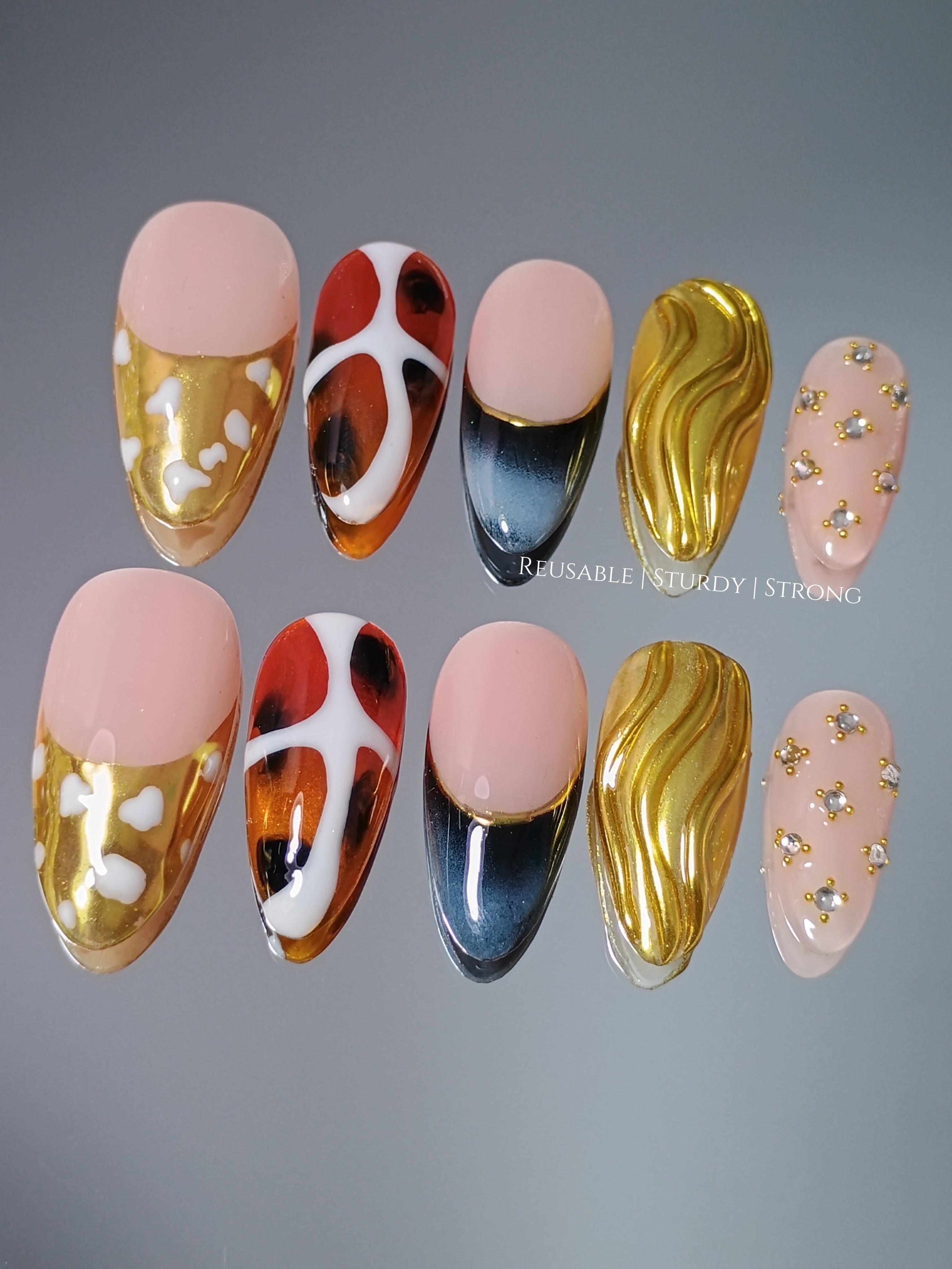 Exotic Luxe Press On Nails