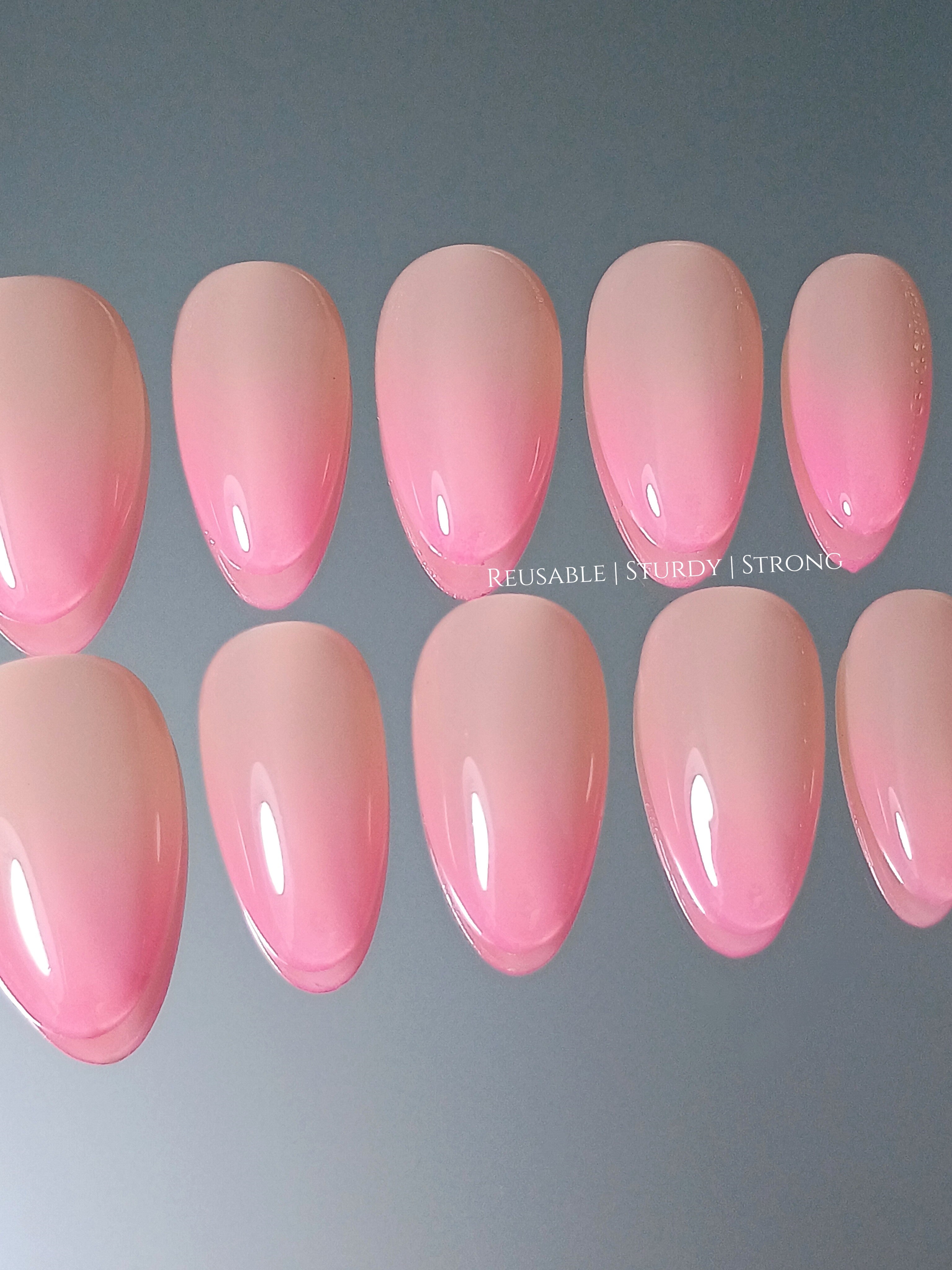 Clean Pastel Pink Fade