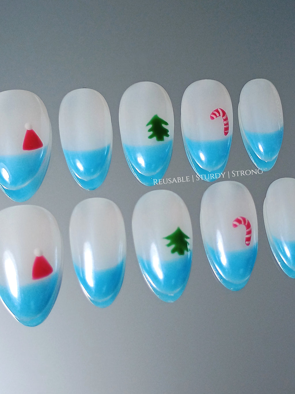 Icy Blue Christmas Frost