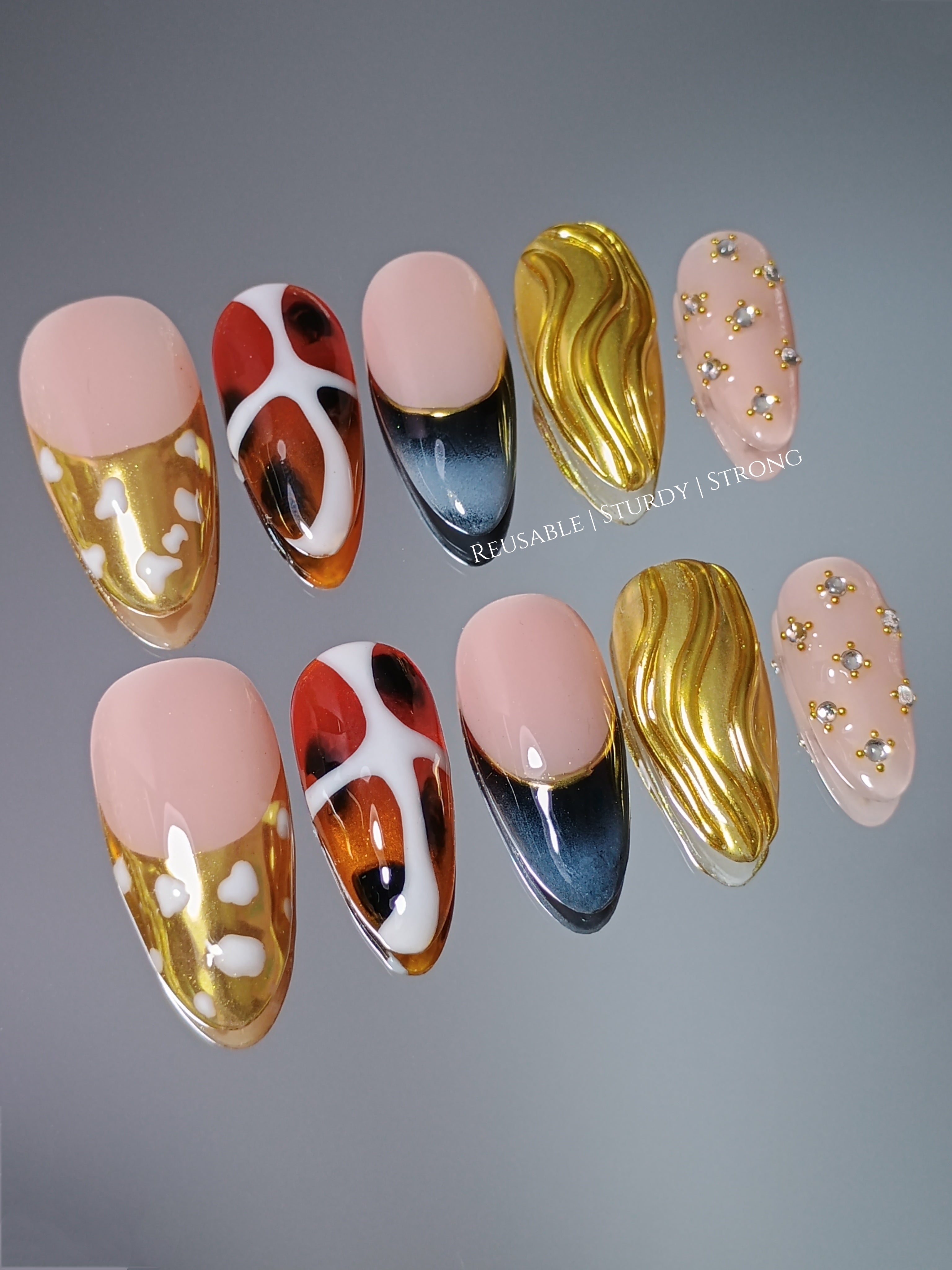Exotic Luxe Press On Nails