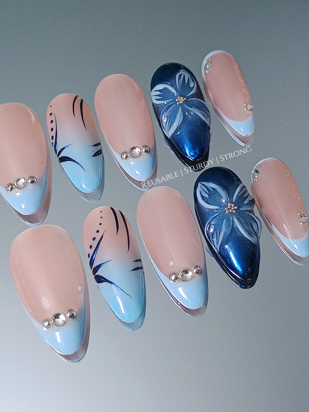 Icy Blue Orchid Lily