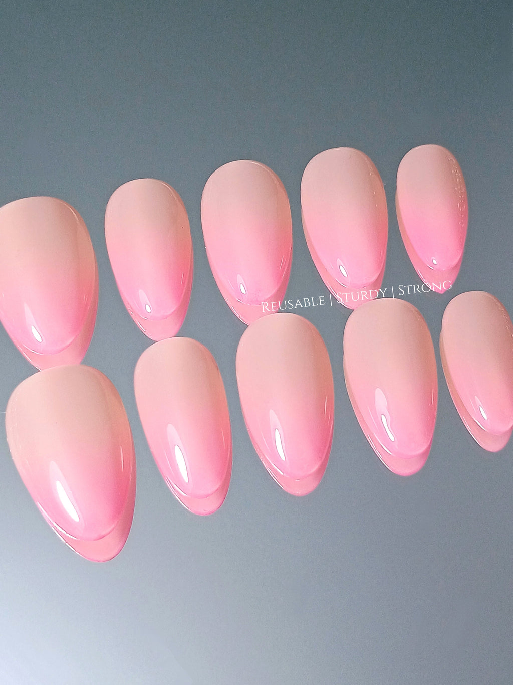 Clean Pastel Pink Fade